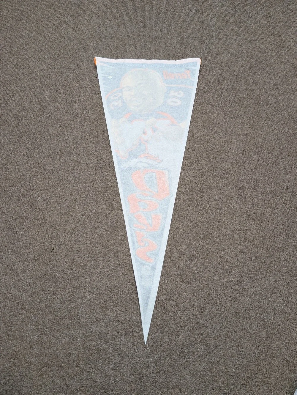 Vintage Terrell Davis Denver Broncos NFL Pennant